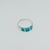 Anillo con piedras plata 925