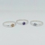 Anillo Cinta con Piedrita