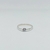 Anillo Cinta con Piedrita - Zabel Joyas