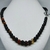 Collar con Piedras Naturales y Dije Ancla