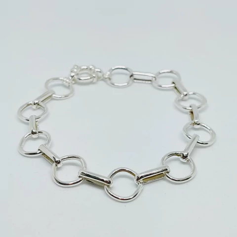 Pulsera Eslabones Cierre Marinero Cleo