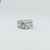 Anillo Ancho Piedra Cuadrada - tienda online