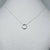 Cadena con Dije Circulo con Piedras - comprar online