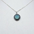 Dije Circulo con Piedra - Zabel Joyas