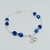 Pulsera Cristales Turquesa y Ojito Griego - comprar online