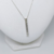 Barrita Identidad con Cadena Pasante Personalizada - Zabel Joyas