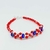Pulsera Cristales Rojos y Ojitos Griegos - comprar online