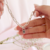 Pulsera Eslabones con Mini Chapita Personalizada