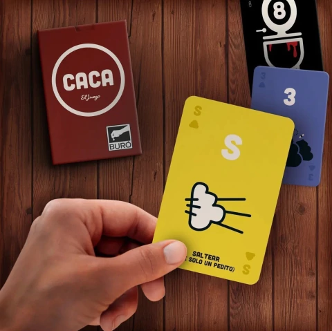 JUEGO CARTAS "CACA"