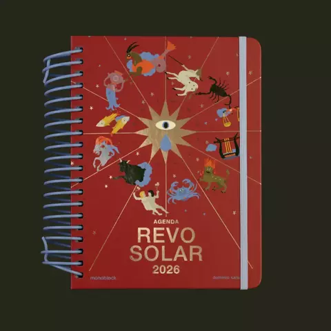 AGENDA 2026 2 DIAS X HOJA - ASTROLOGÍA REVOLUCION SOLAR SIGNOS - comprar online