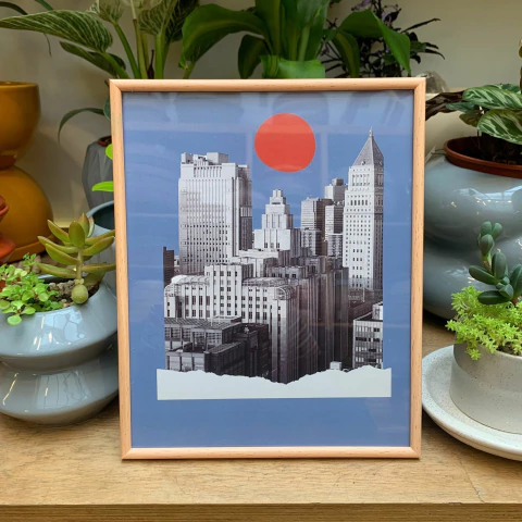 MARCO PORTARRETRATO SIMIL MADERA 20X25 CM