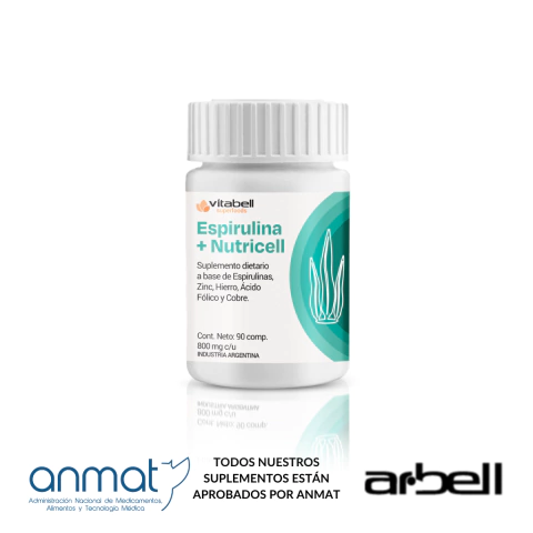 Espirulina + NUTRICELL comprimidos