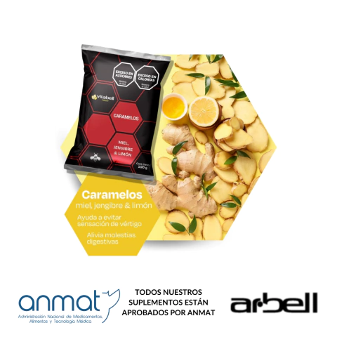 Caramelos Jengibre y Limón 100 g - comprar online