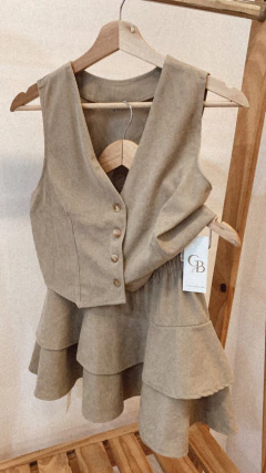 Chaleco corderoy - tienda online