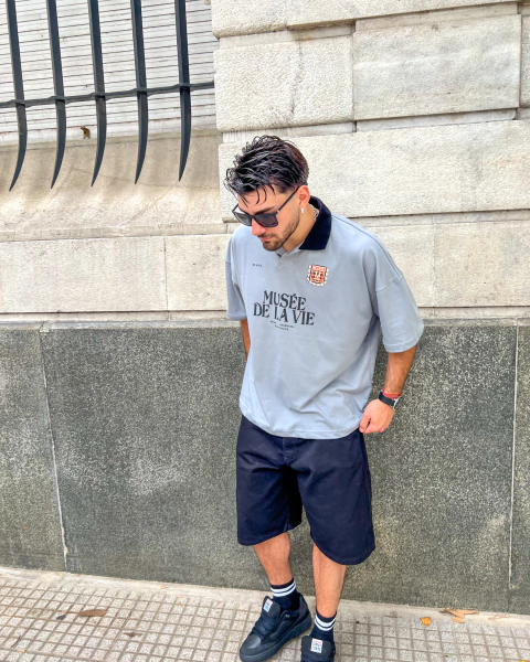 Chomba Semi Boxy Musée – Cuello Tejido - comprar online