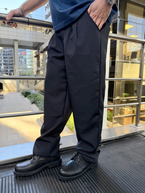 Pantalón Sastrero Miles/ Negro