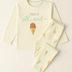 pijama Crema del cielo - comprar online