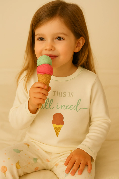 pijama Crema del cielo - comprar online