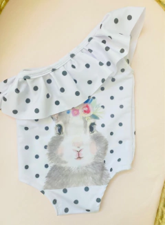 traje de baño coneja en internet