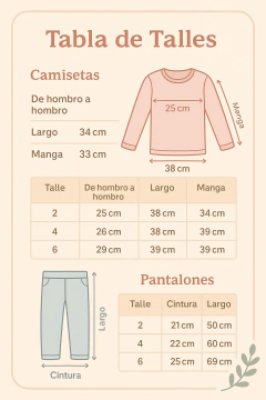 pijama Crema del cielo - BabyBag