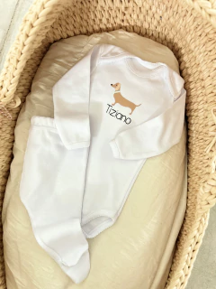 Conjunto salchicha en internet