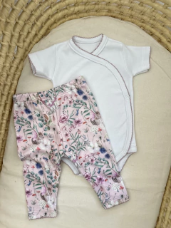 Conjunto flora en internet
