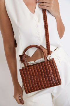 Bandolera Lidia I Crocco Suela - comprar online