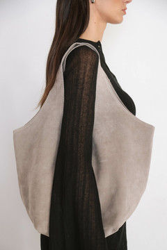 Cartera Nuria I Gamuza Visón - bysofia