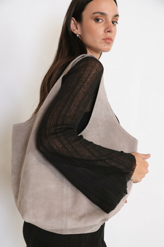 Cartera Nuria I Gamuza Visón - comprar online