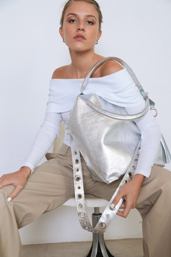 Bolsa Arandela Plata Metalizado - comprar online