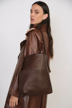 Pre Venta Cartera Etelvina I Marrón Chocolate - comprar online