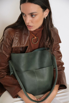 Cartera Etelvina I Verde Militar - bysofia
