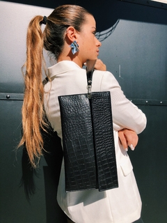 Sobre Rectangle Crocco Negro - comprar online
