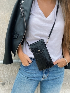 Pre Venta Porta Celular Pocket Crocco Negro