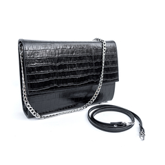 Pre Venta Bandolera Tokio Crocco Negro - bysofia