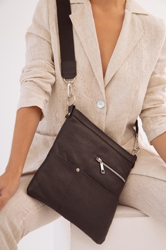 Bandolera Saturno Negro - comprar online