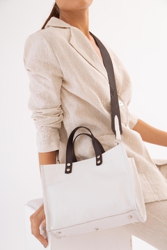 Cartera Atacama Blanco Liso - comprar online