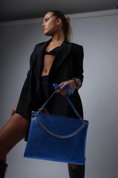 Imagen de Bandolera Malibú Metal Azul