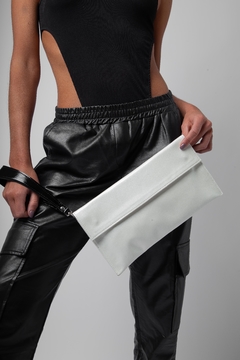 Sobre Rectangle Charol Perlado Blanco - comprar online