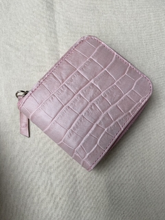 Billetera Agnes Crocco Rosa - comprar online
