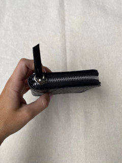 Billetera Agnes Crocco Negro - BY SOFIA