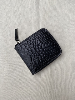 Billetera Agnes Crocco Negro