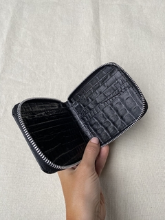 Imagen de Billetera Agnes Crocco Negro