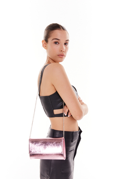 Pre Venta Clutch Tequila Rosa Met