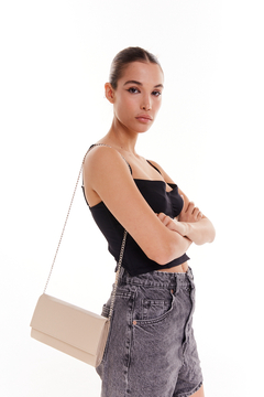 Clutch Tequila Charol Natural