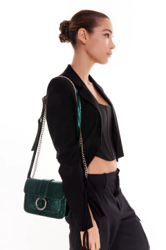 Bandolera Tónica Lagarto Verde - comprar online