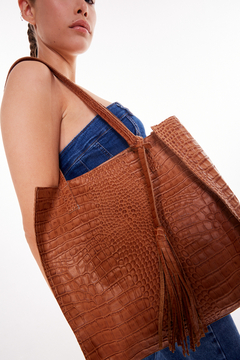 Bolsa Justina Crocco Suela Mate - comprar online