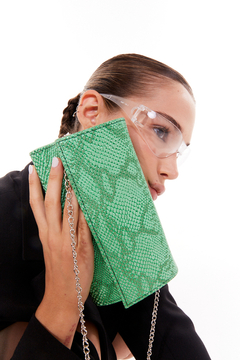 Pre Venta Clutch Tequila Boa Verde - comprar online
