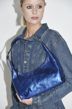 Baguette Bag Mercurio Azul Met Lisa