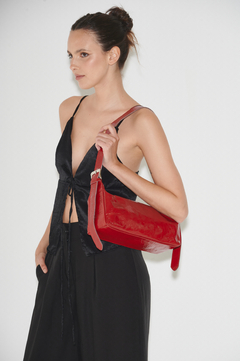 Cartera Hëra Charol Cherry - comprar online